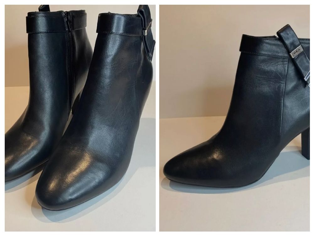 RALPH LAUREN leather boots authentique 