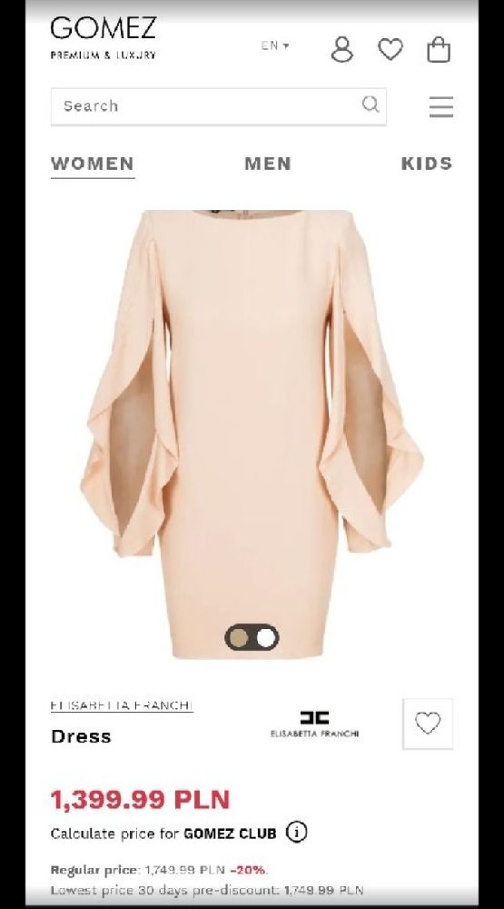 Elisabeta franchi Dress hyper chic