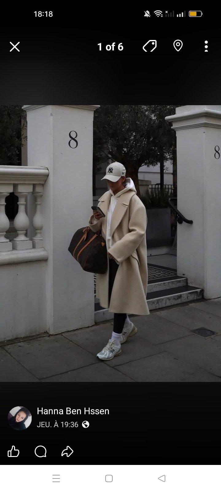 Zara Oversized Coat Couleur Vanille 