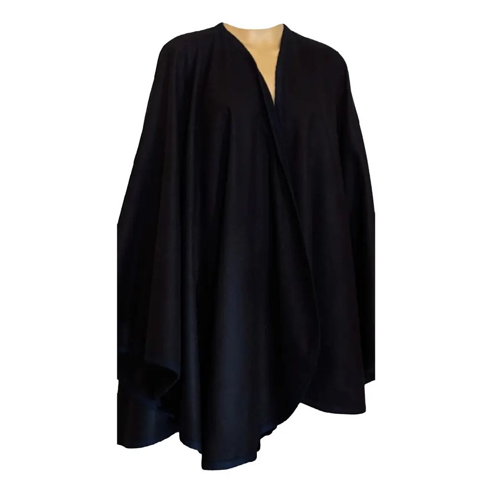 LUISA SPAGNOLI AUTHENTIQUE | CAPE VINTAGE LUISA SPAGNOLI EN PURE LAINE  VIERGE 