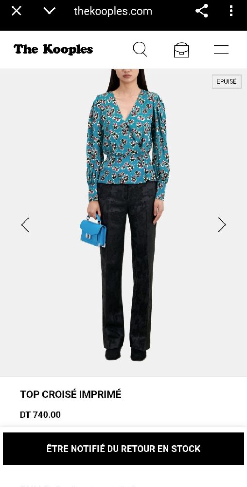 The KOOPLES Blouse  Cache Coeur