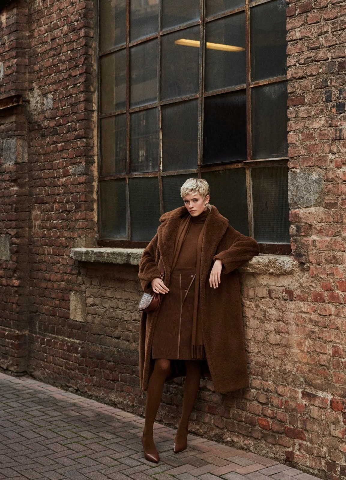 INTREND MAXMARA AUTHENTIQUE | ICONIC INTREND MAXMARA TEDDY BEAR COULEUR MARRON BRONZÉ