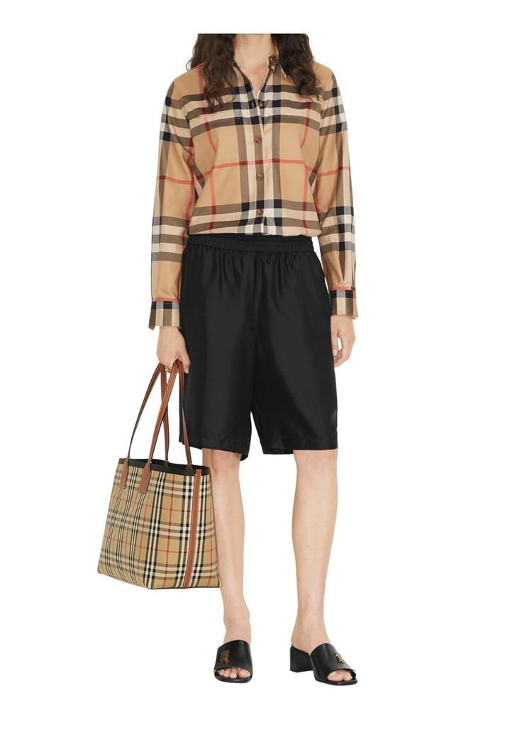 Burberry Stretch Coton Shirt Authentique 