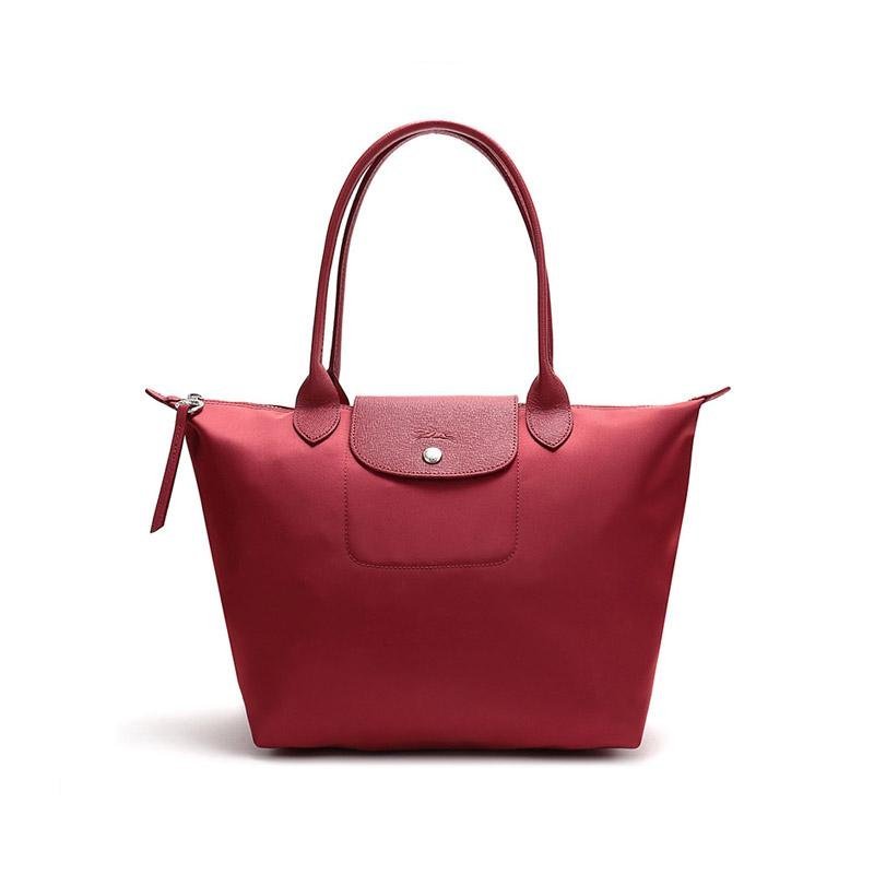 LONGCHAMP LE PLIAGE NÉO SHOULDER BAG CROSSBODY BAG HANDBAG WOMEN'S RED - AUTHENTQIUE 