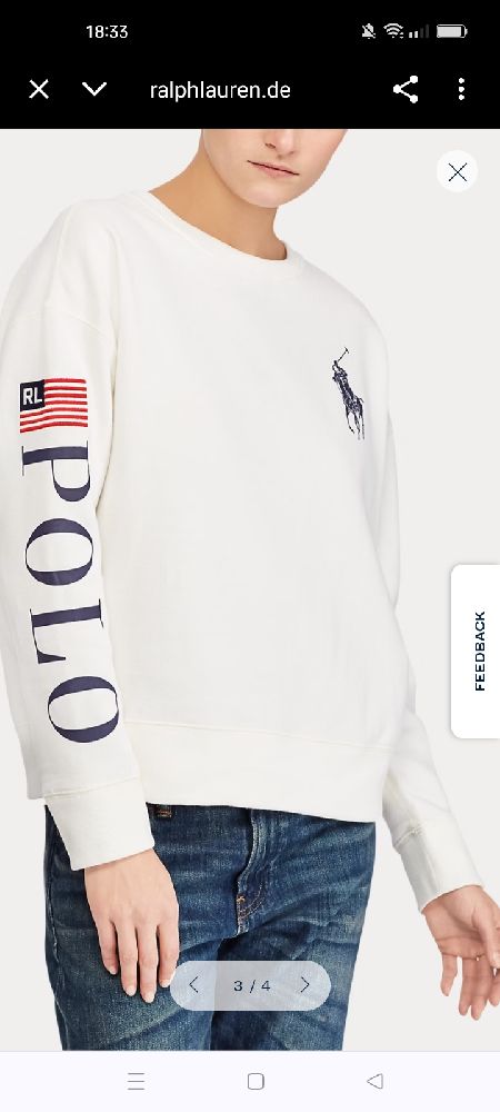 POLO RALPH LAUREN AUTHENTIQUE | FLEECE POLO RALPH LAUREN SWEATSHIRT AUTHENTIQUE 