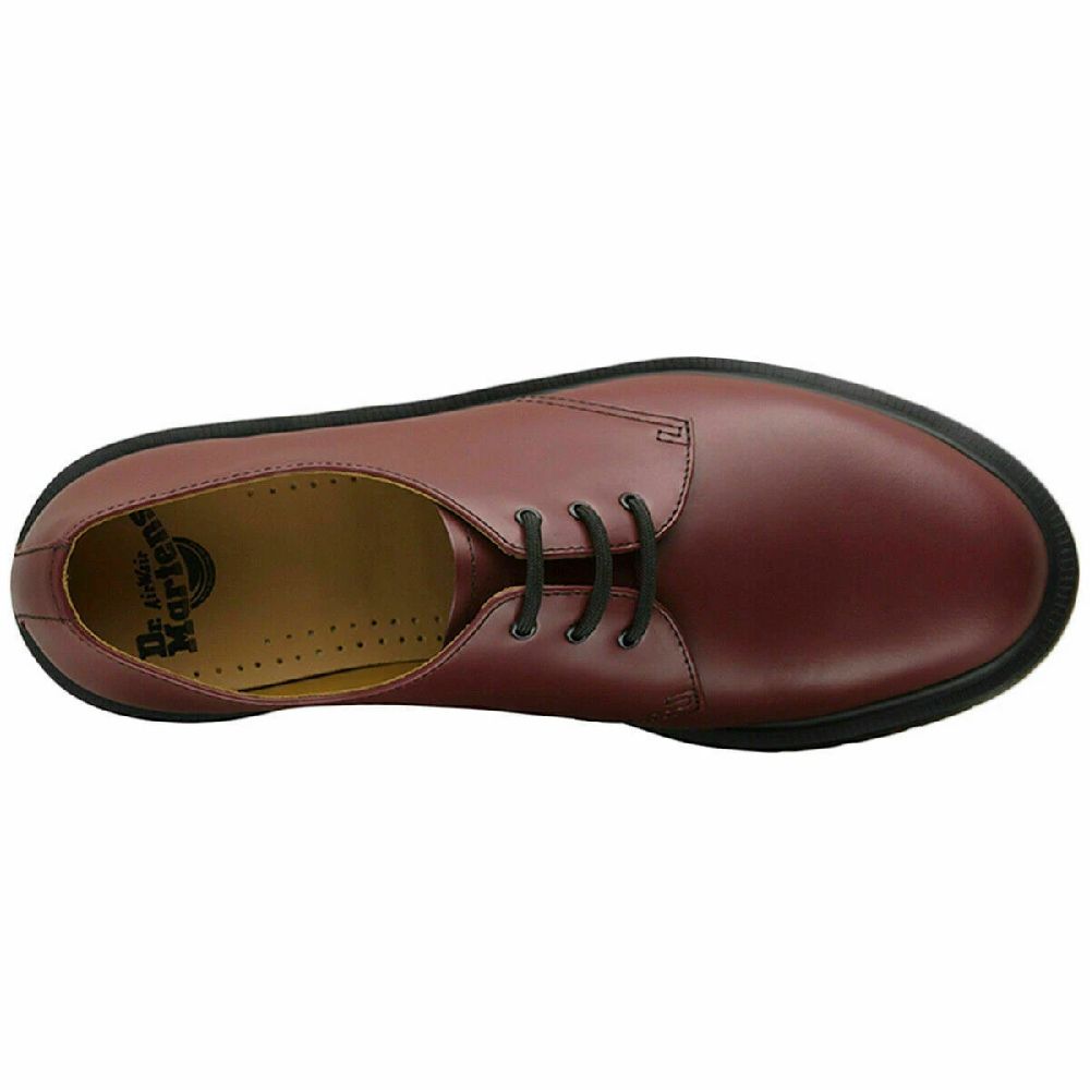 DR. MARTENS AUTHENTIQUE | Derbies en Cuir Classique Dr. Martens 1461 PW Rouge Cerise 
