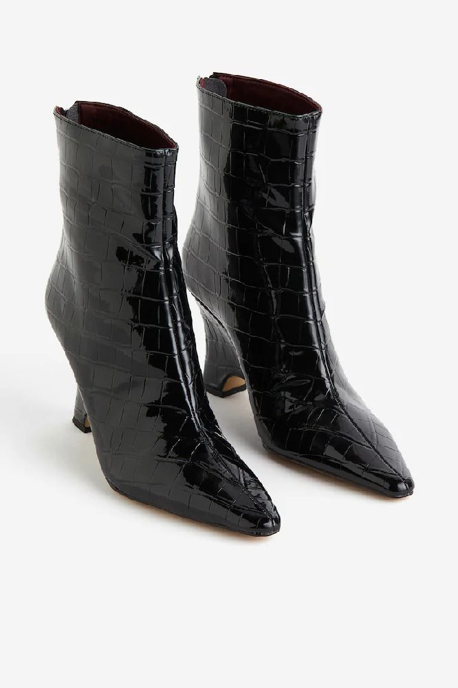 H&M LADIES SHOES | H&M BOTTINES NOIRES À TALON