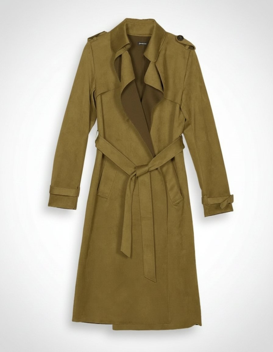 Trench coat stradivarius vert olive très bon état 