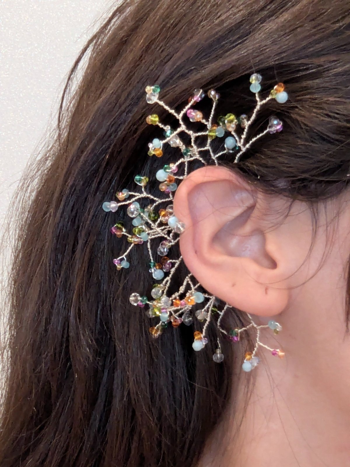 Bijou d'oreille fantaisie inoxydable