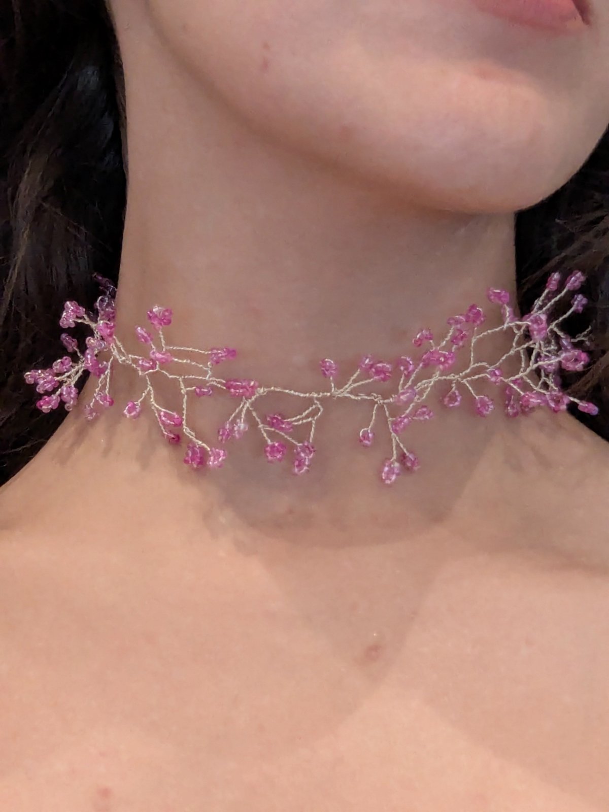 Choker féerique et inoxydable, idéal pour l'été