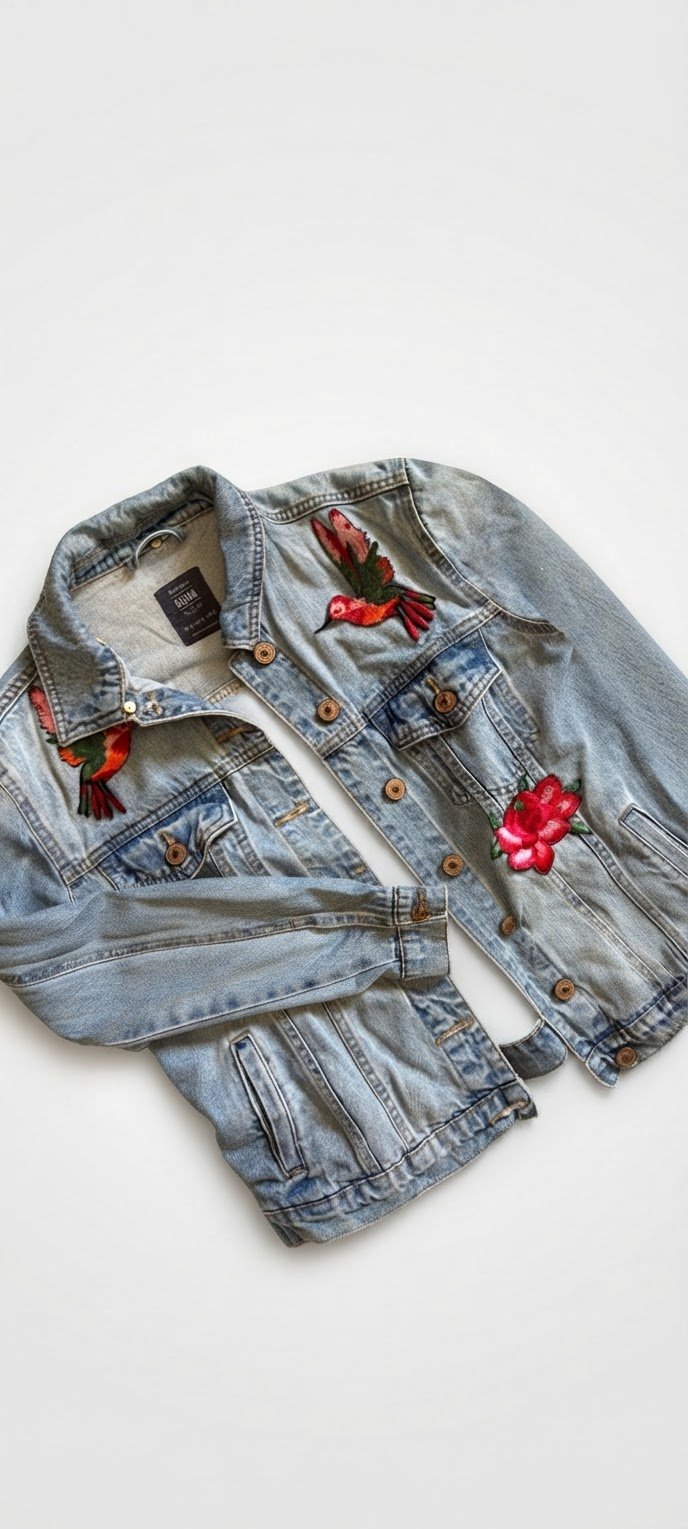 Veste jean Bershka 🎇