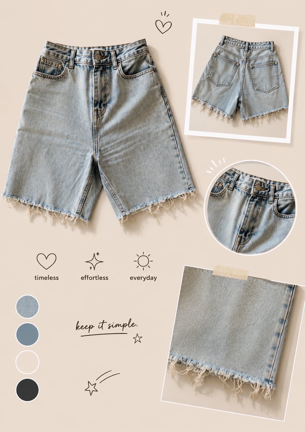 Short jean 🤍