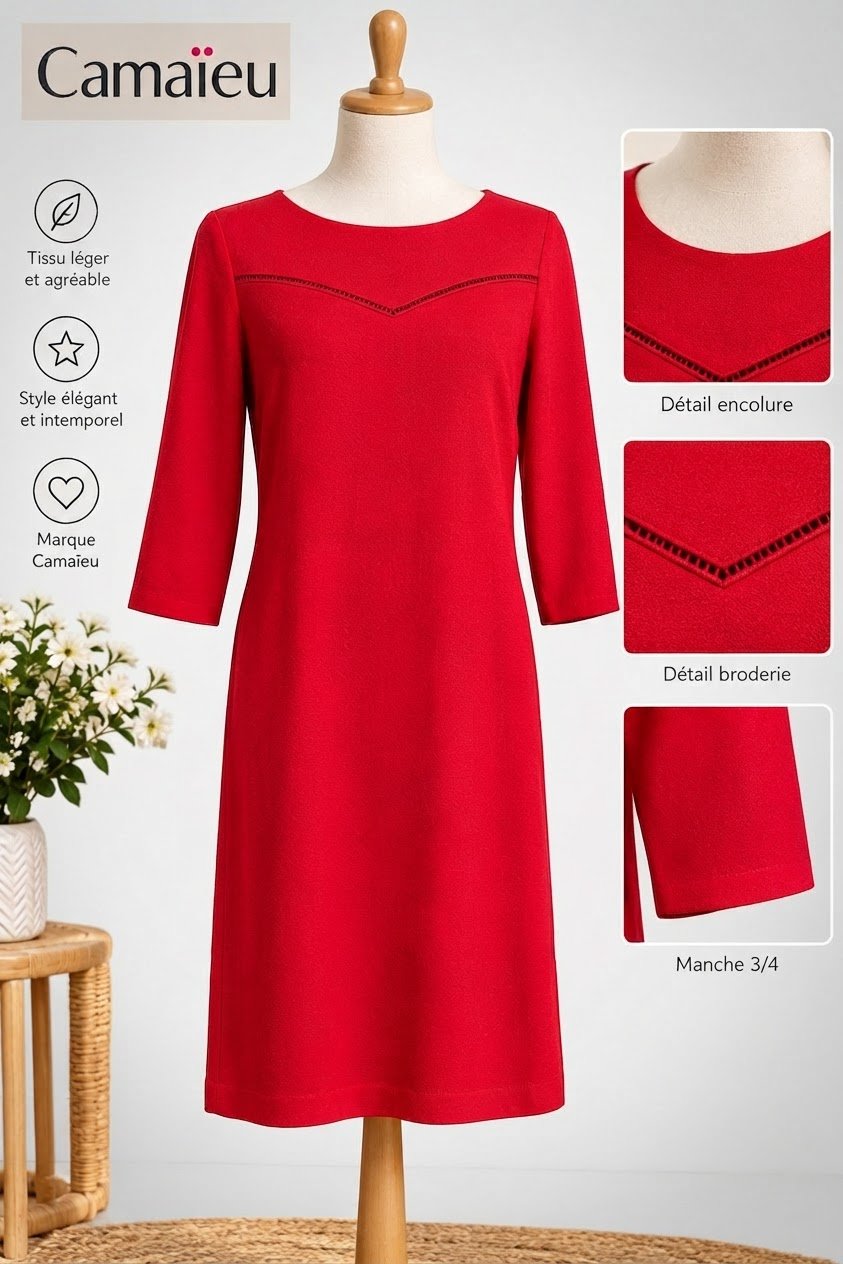 Robe rouge♥️