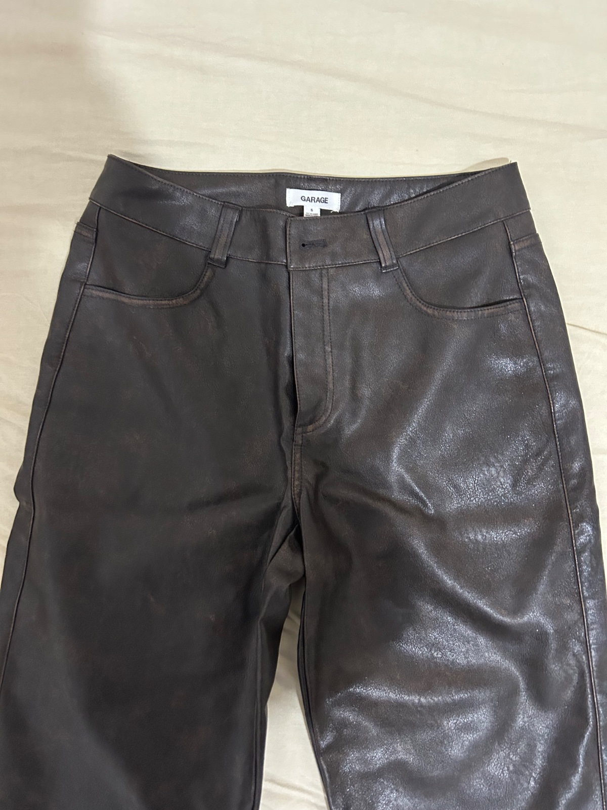 Leather pants