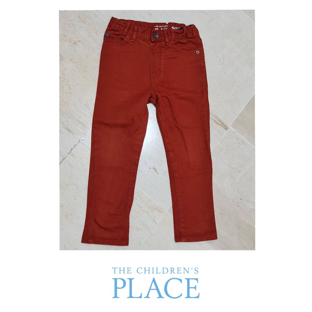 Jean skinny fille 4 ans – The Children’s Place – Marron – Neuf