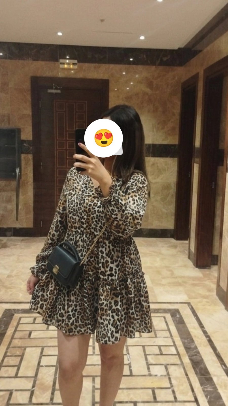 Robe avec manches courte