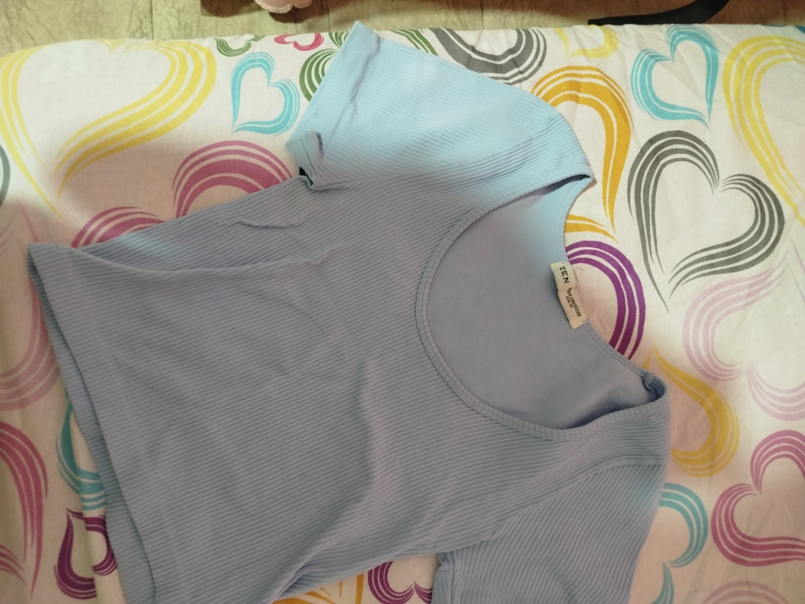 Top bleu 