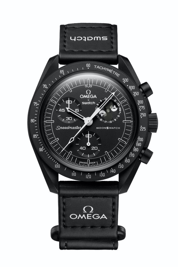 Swatch x Omega Bioceramic Moonswatch Mission to The Moonphase Snoopy - New Moon
