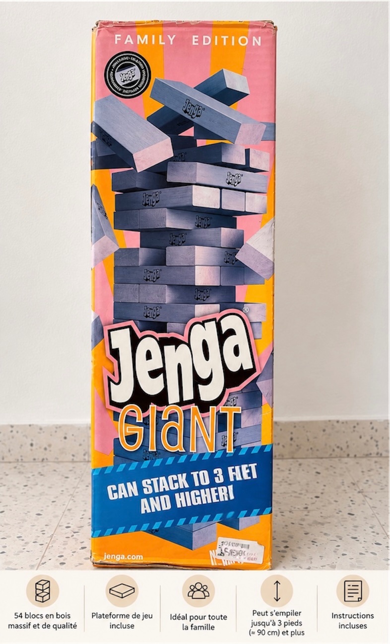 Jenga giant - family edition