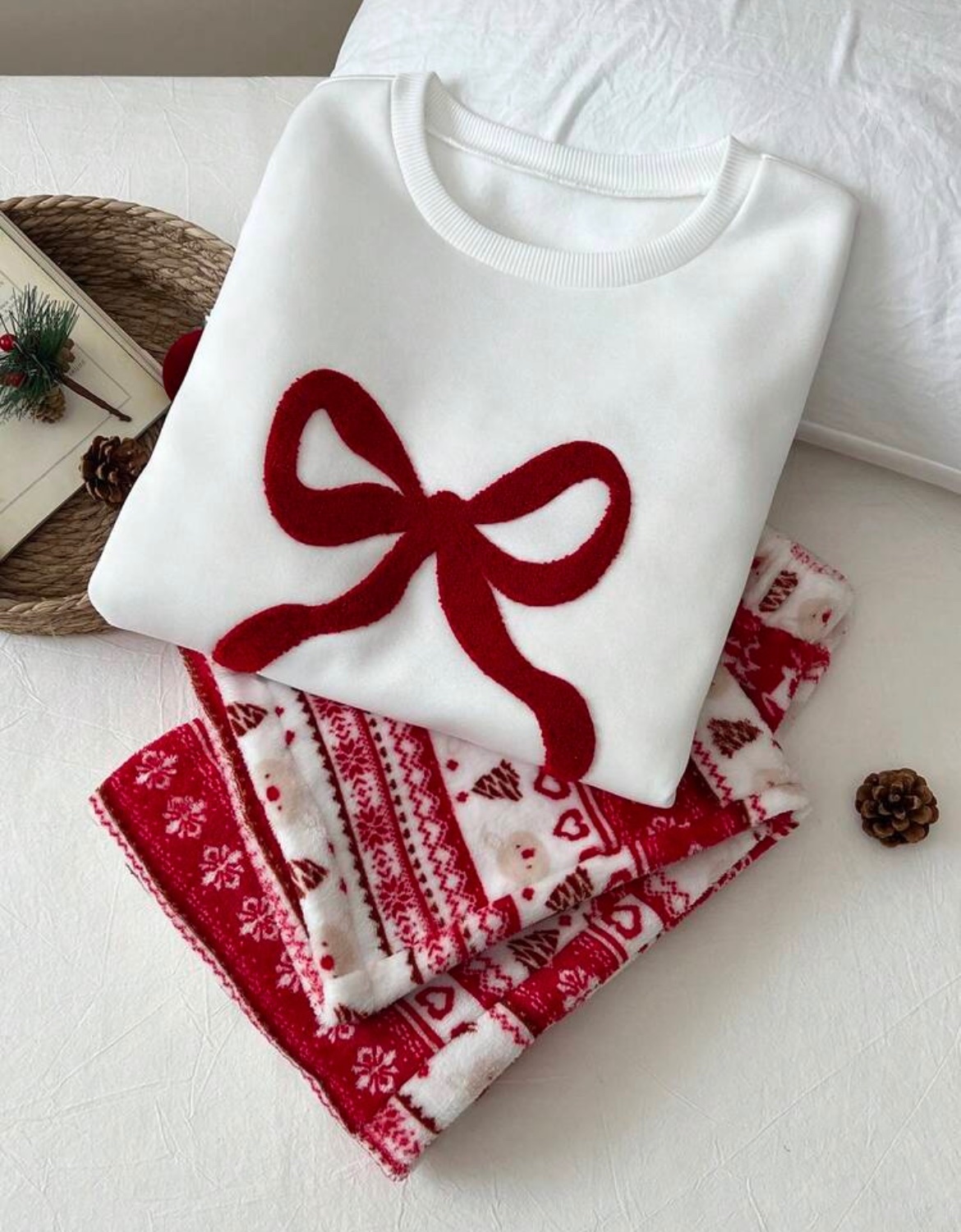 Pyjama femme thème noël