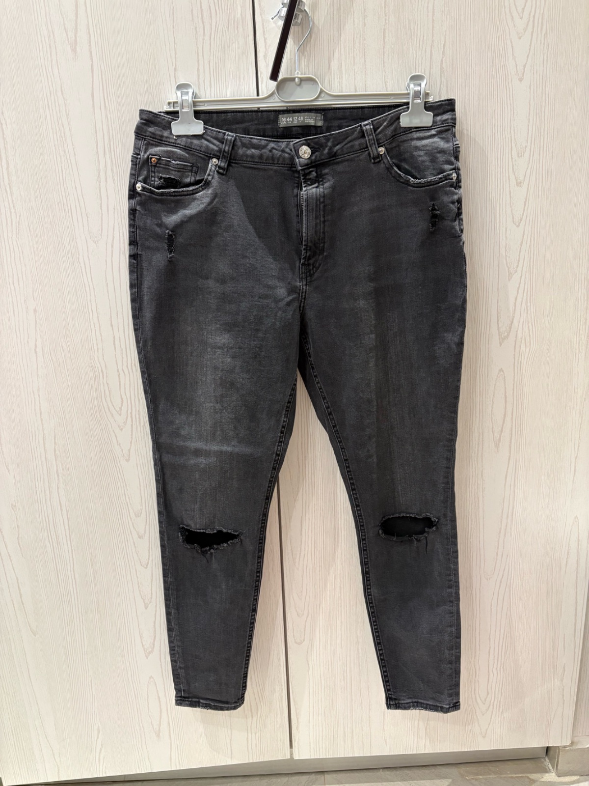 Jeans taille haute 