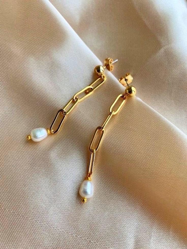 Boucles d'oreilles dorées