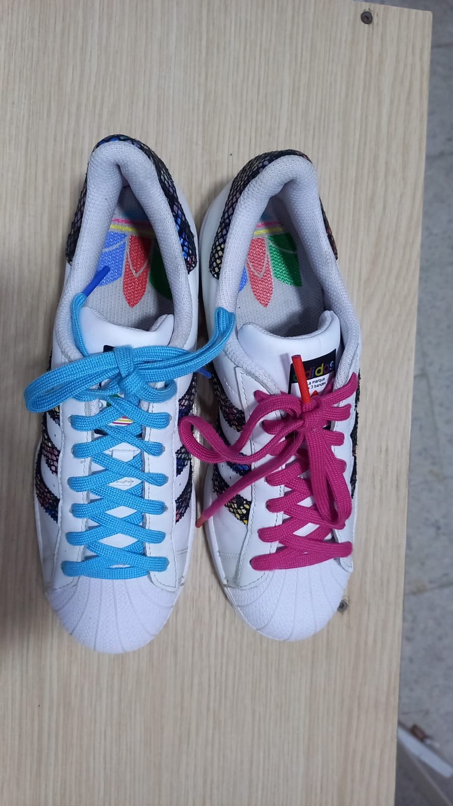 Adidas Superstar (modèle original W "Floral Twist