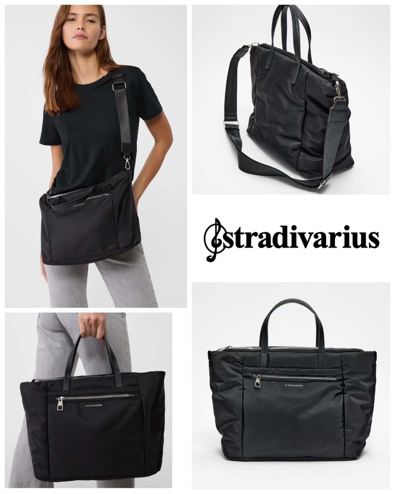 Grand Sac Shopper Tissé