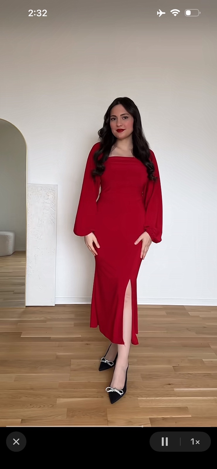 Robe rouge 