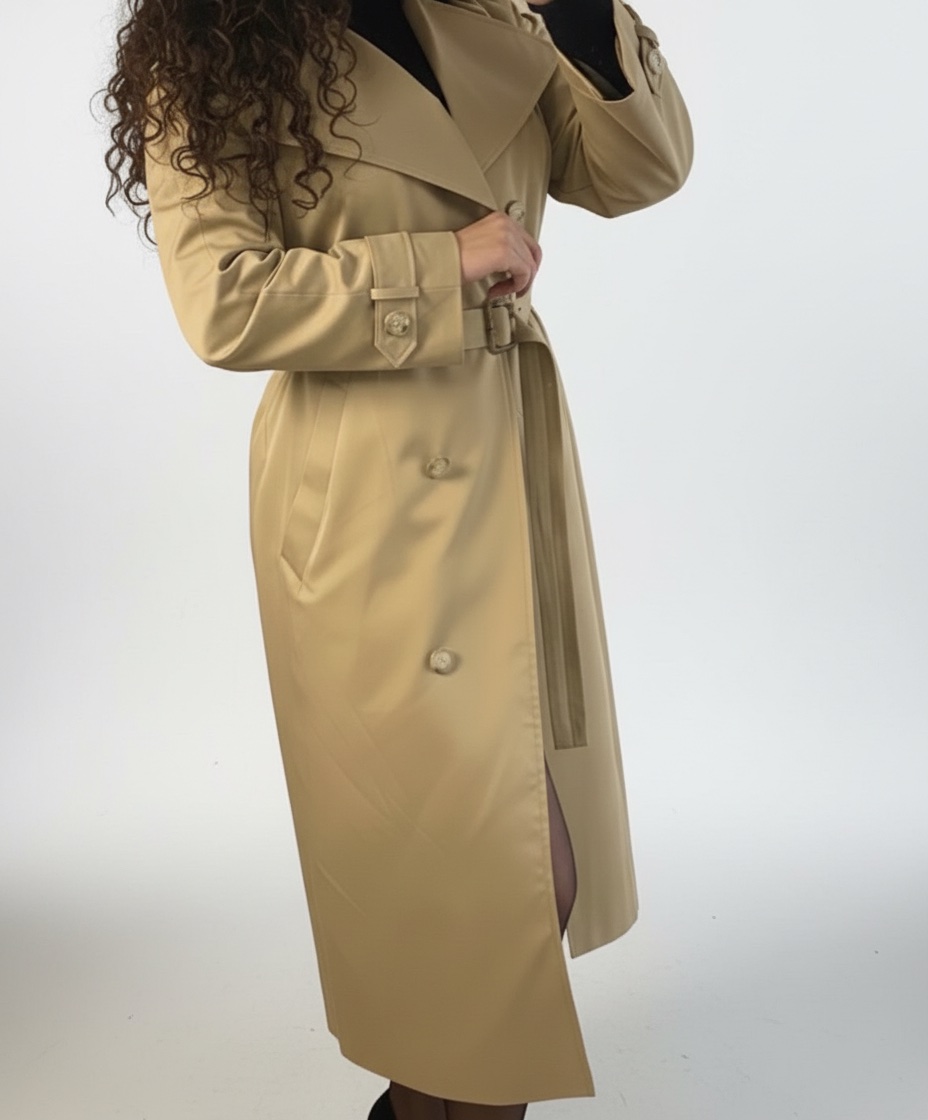 Trench manteau / Trench Coat LINEN M/L