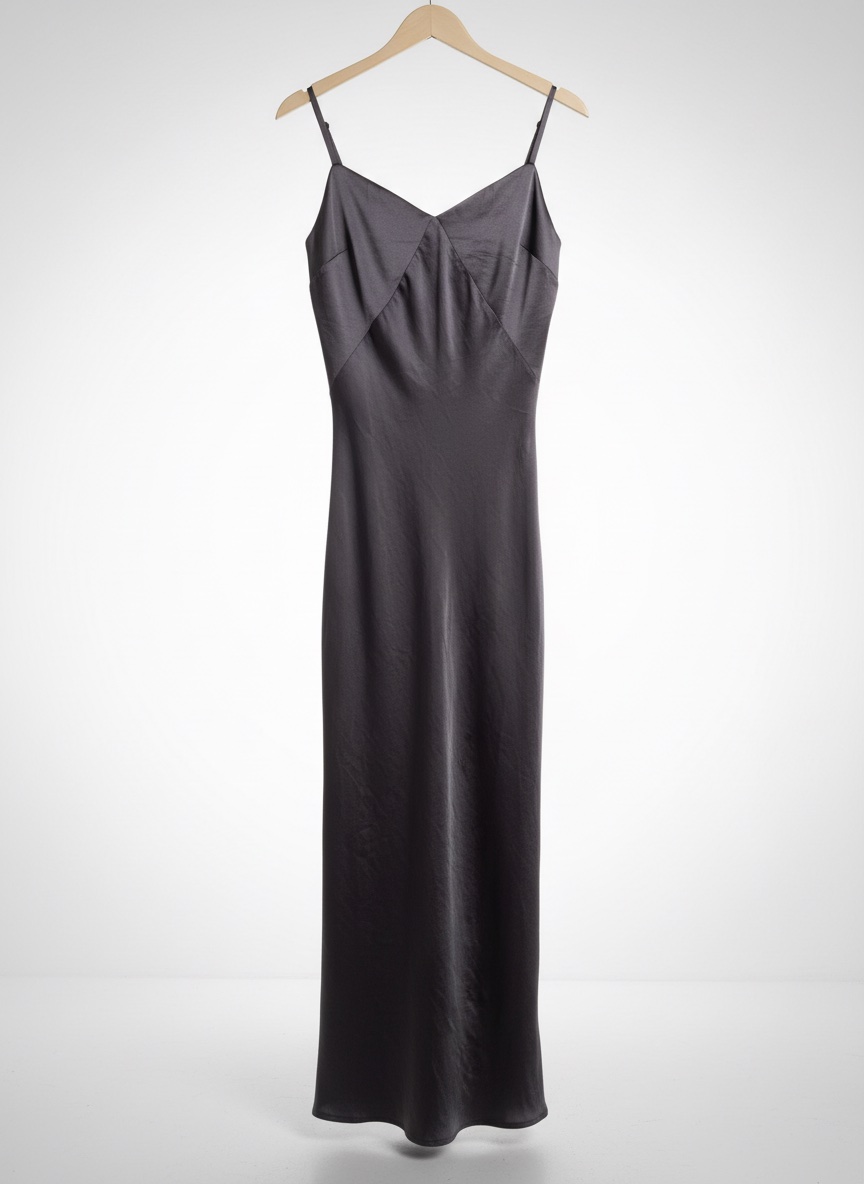 Robe satinee 
