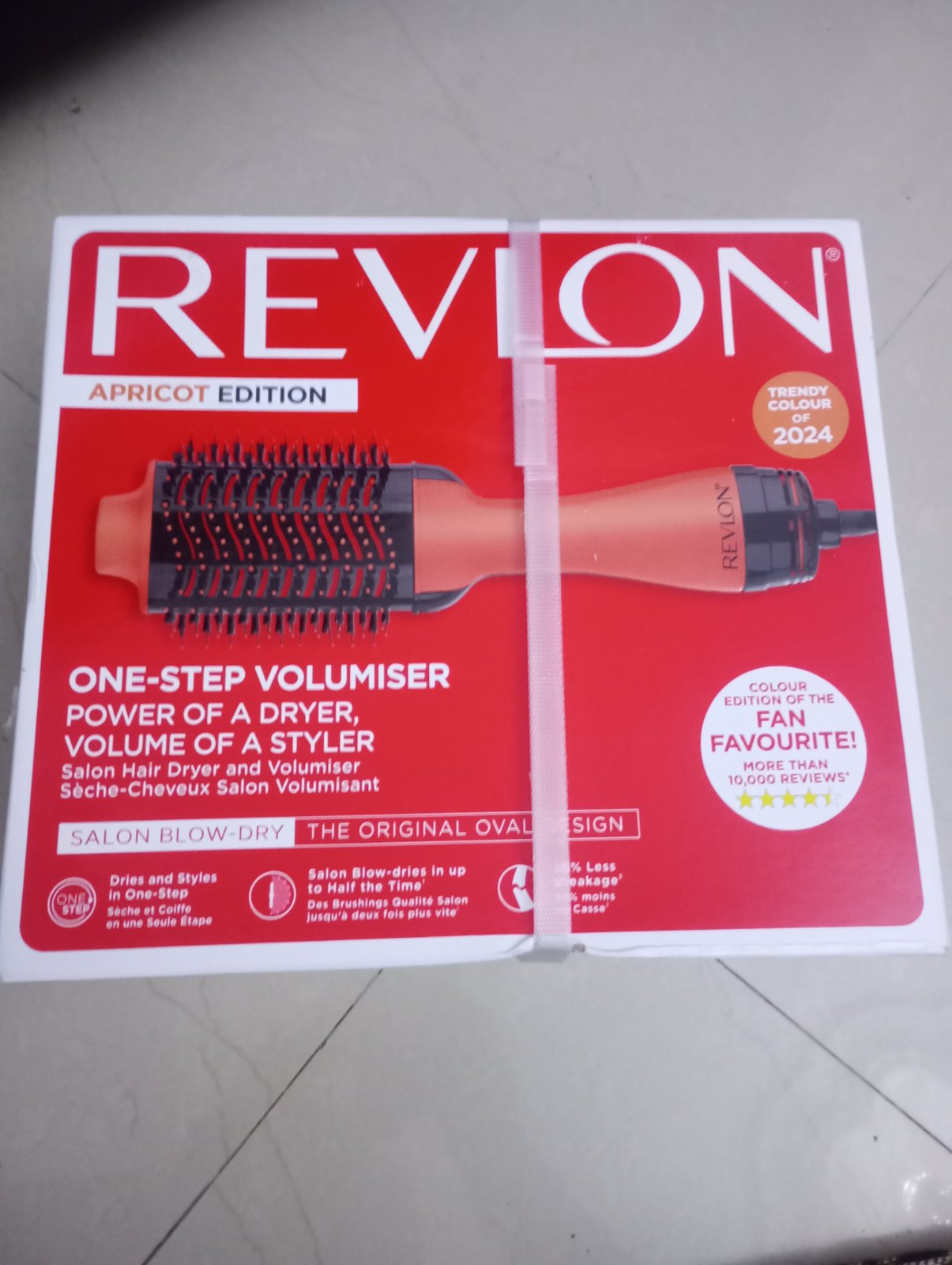 Brosse chauffante rovlon 