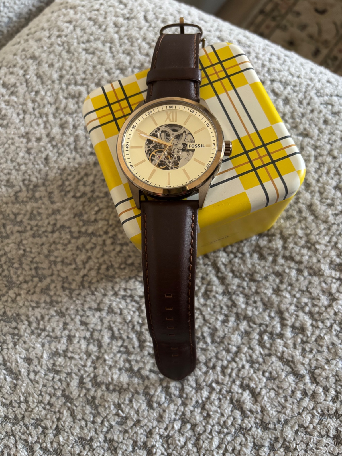 Montre fossil modele BQ2382 en excellent etat