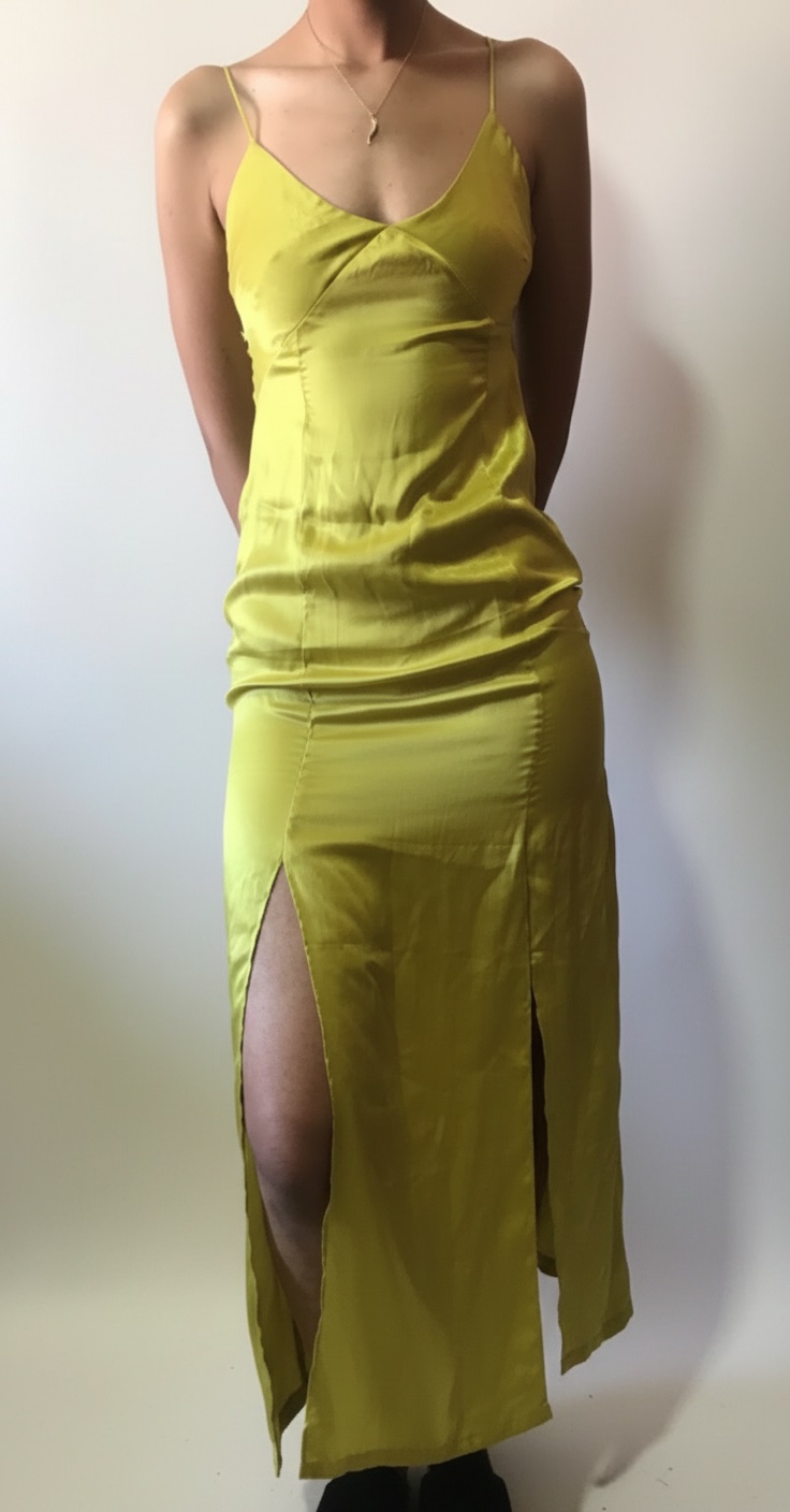 Robe satiné