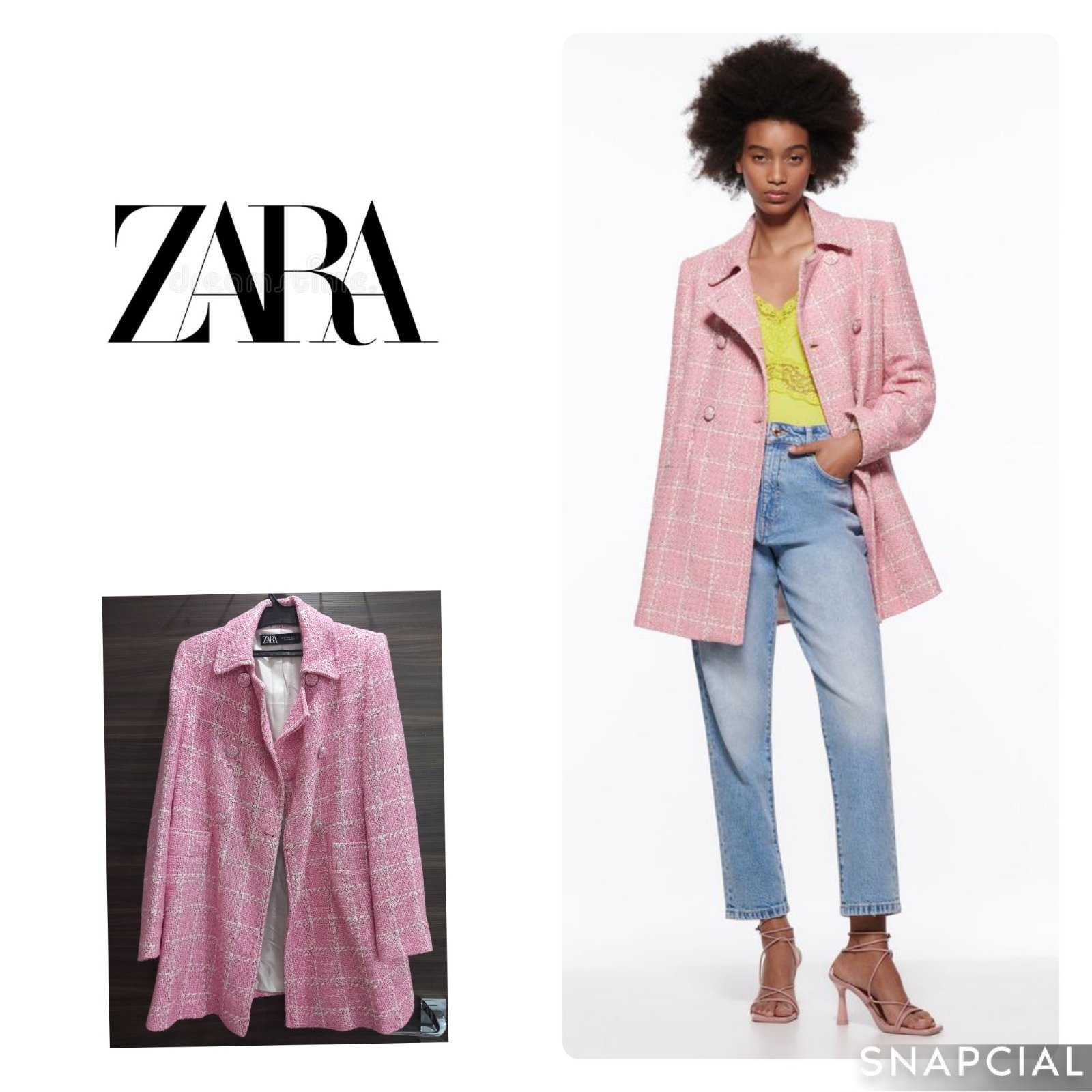 Veste manteau ZARA