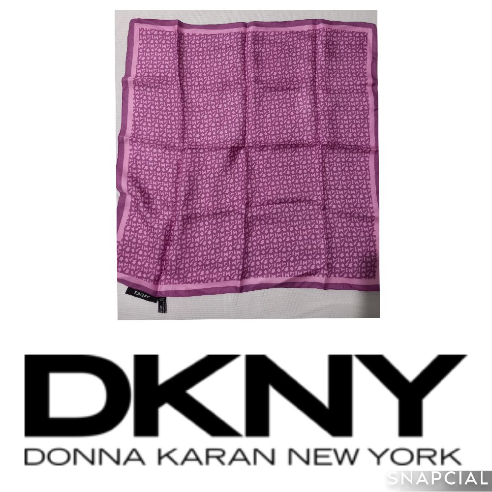 Foulard soie DKNY