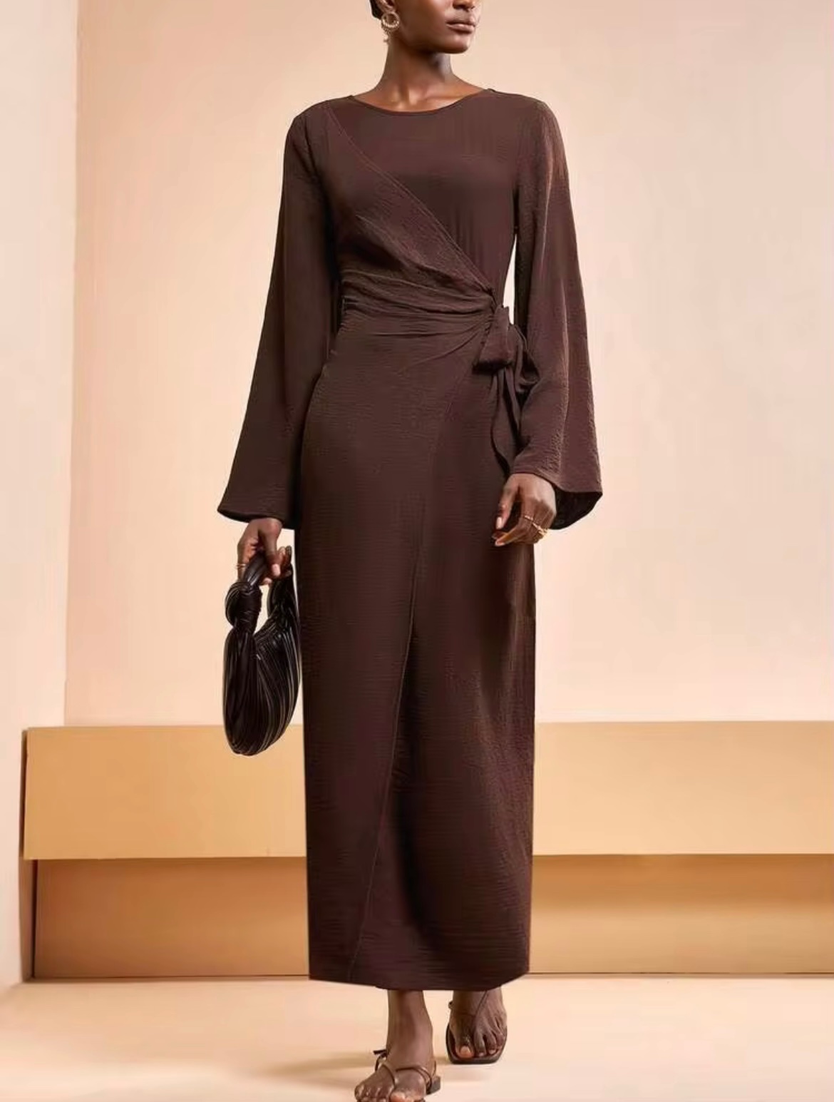 Robe marron