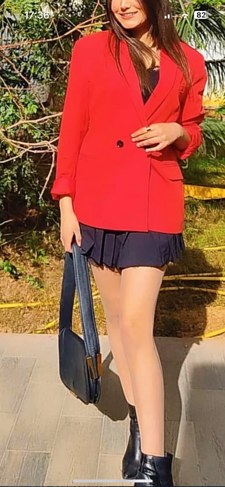 Blazer rouge 