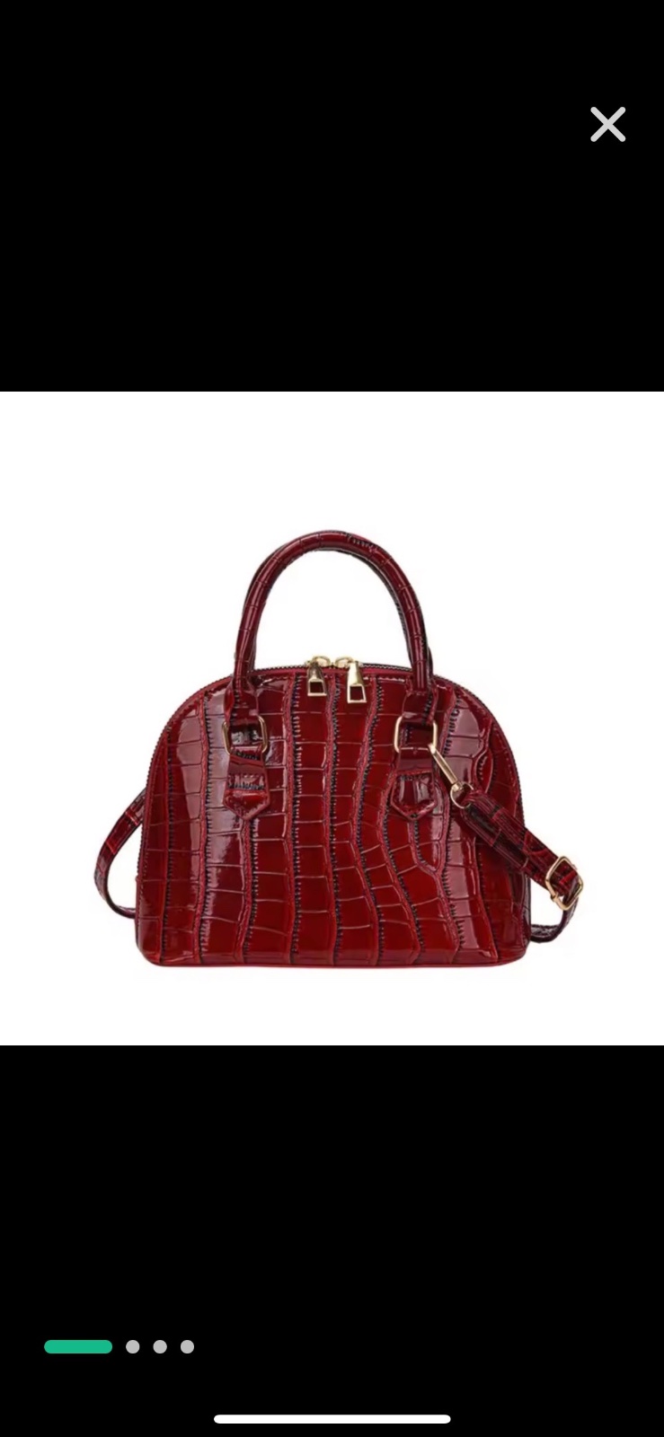 Sac rouge shein