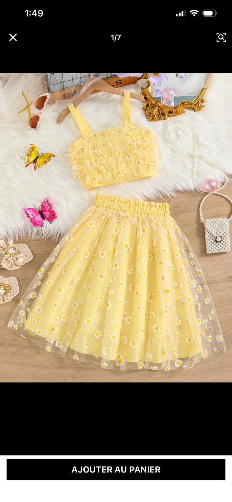 Robe jaune