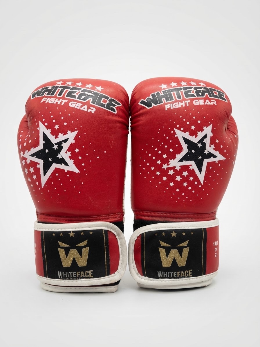 Gant de boxe white face