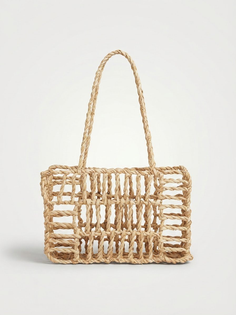 Sac/couffin en rotin 