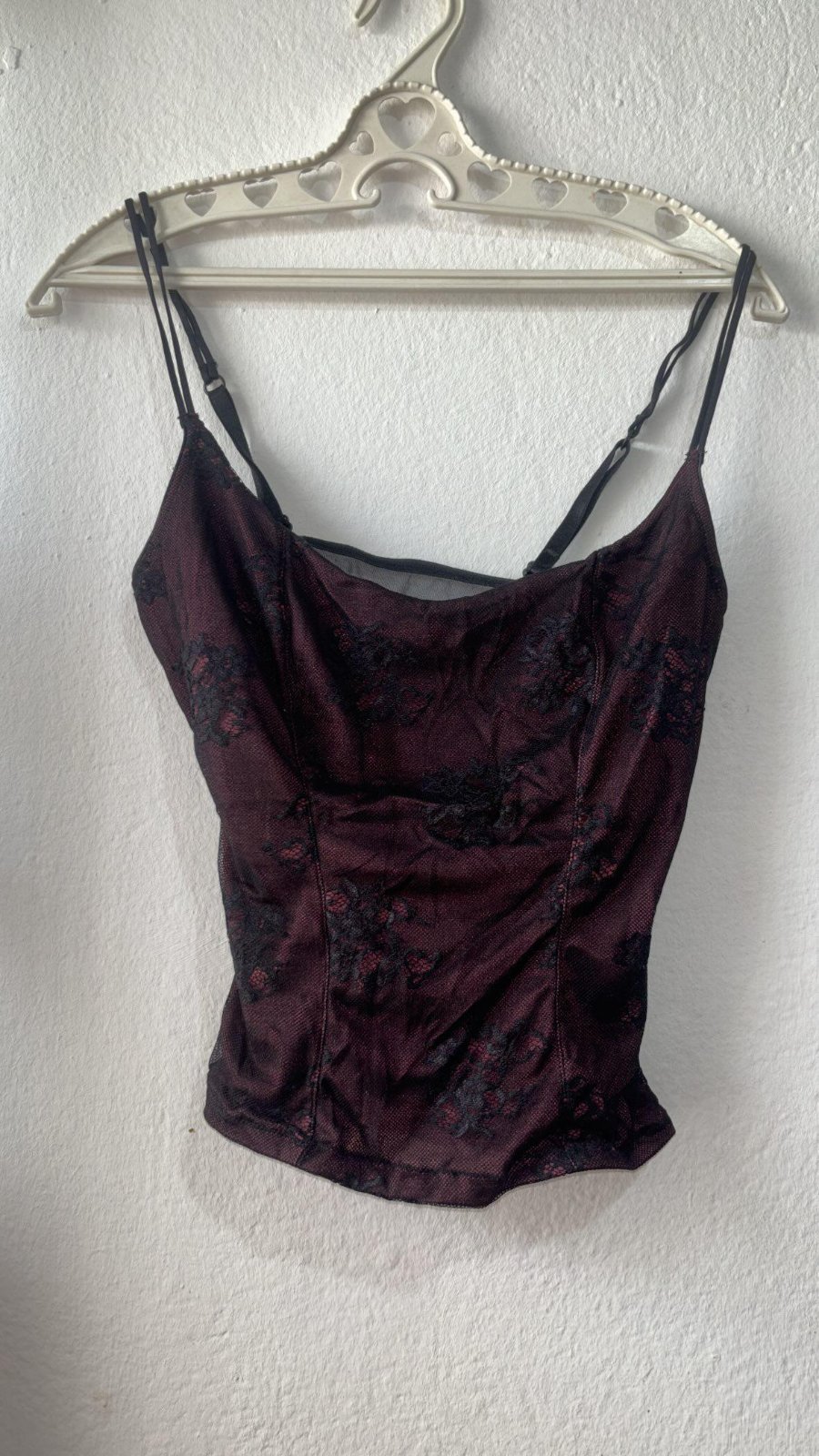 Pull rouge bordeaux 