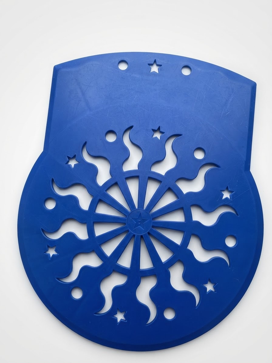 Plaque à decor à gâteau tupperware