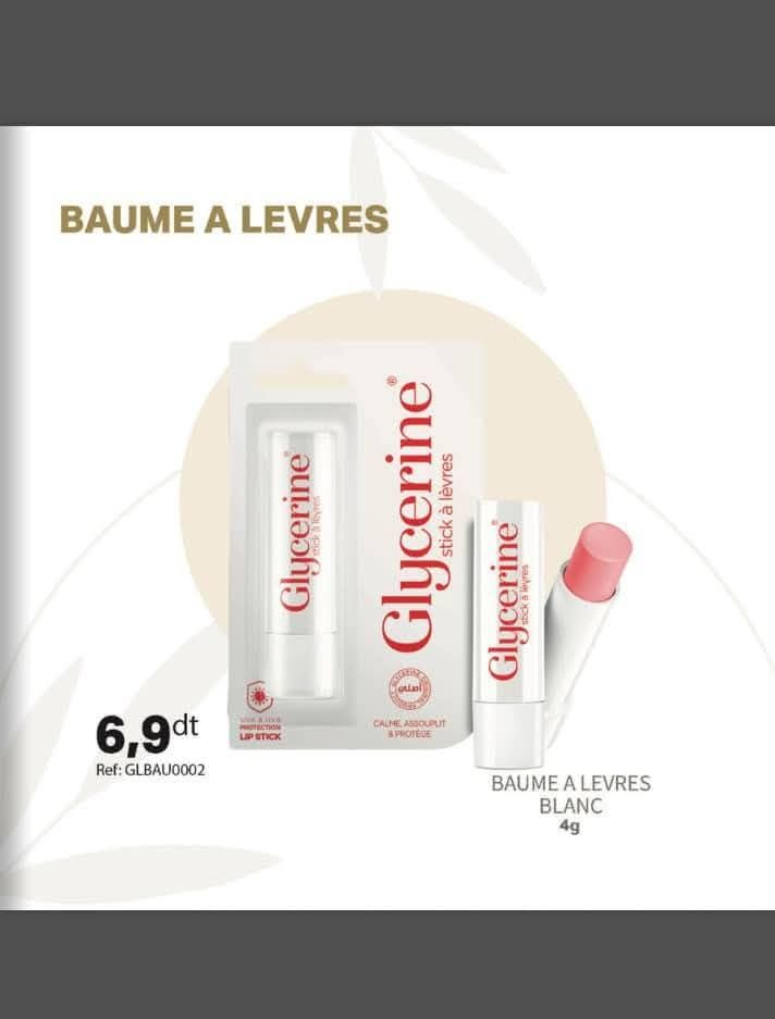 Baume à lèvres+ crème hydratante 