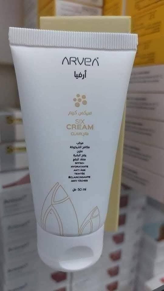 Six cream claire Arvea 