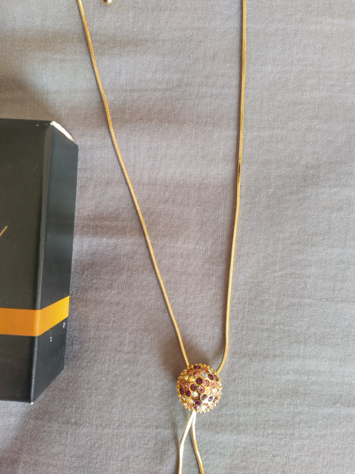 Collier doré Cristian lay 