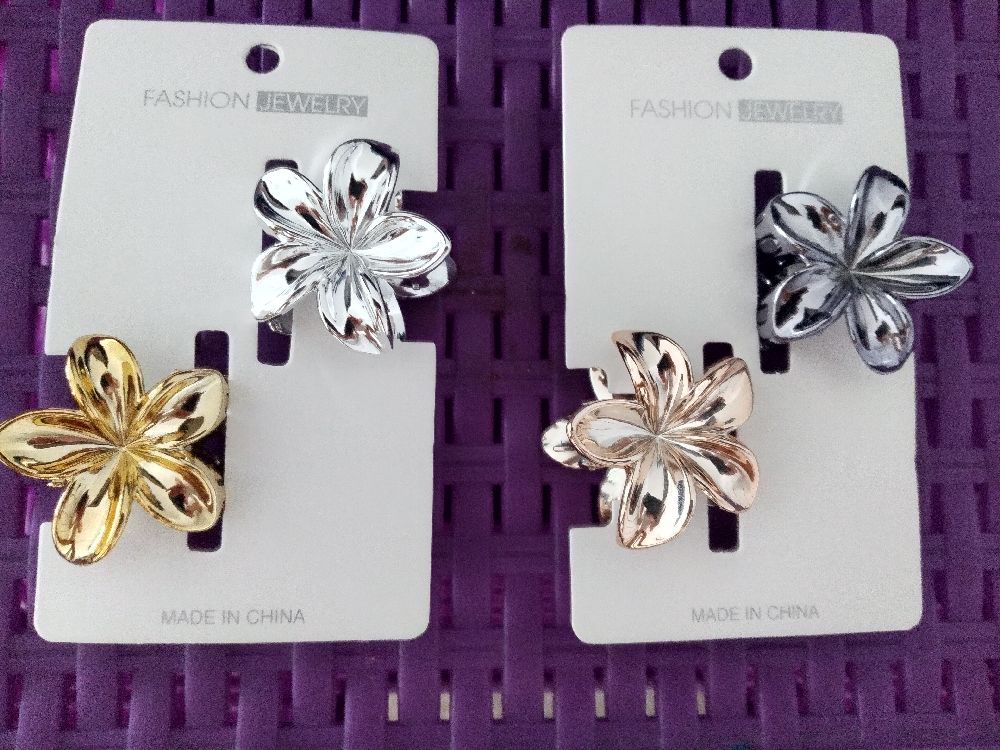Lot de 4 pinces pour cheveux 