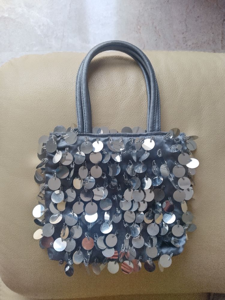 Sac soirée gris