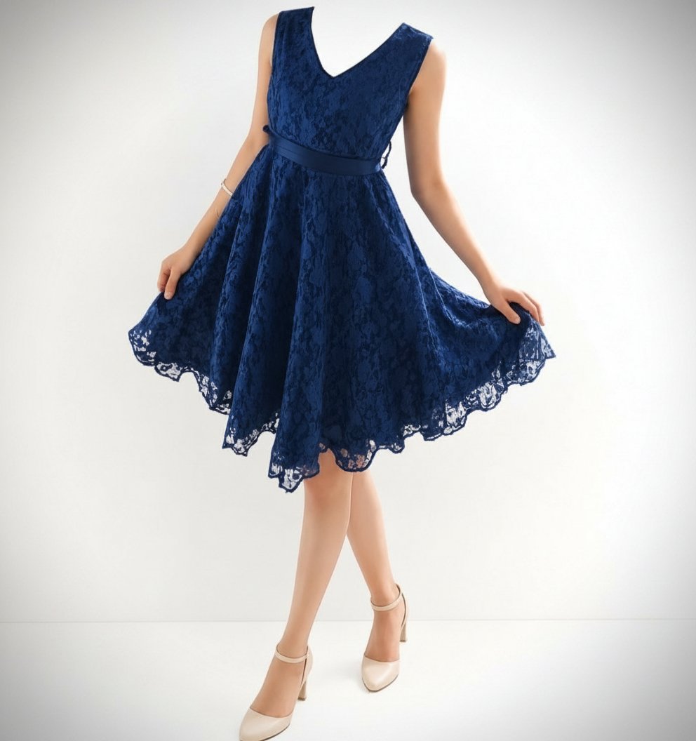  robe bleue de Dontal 